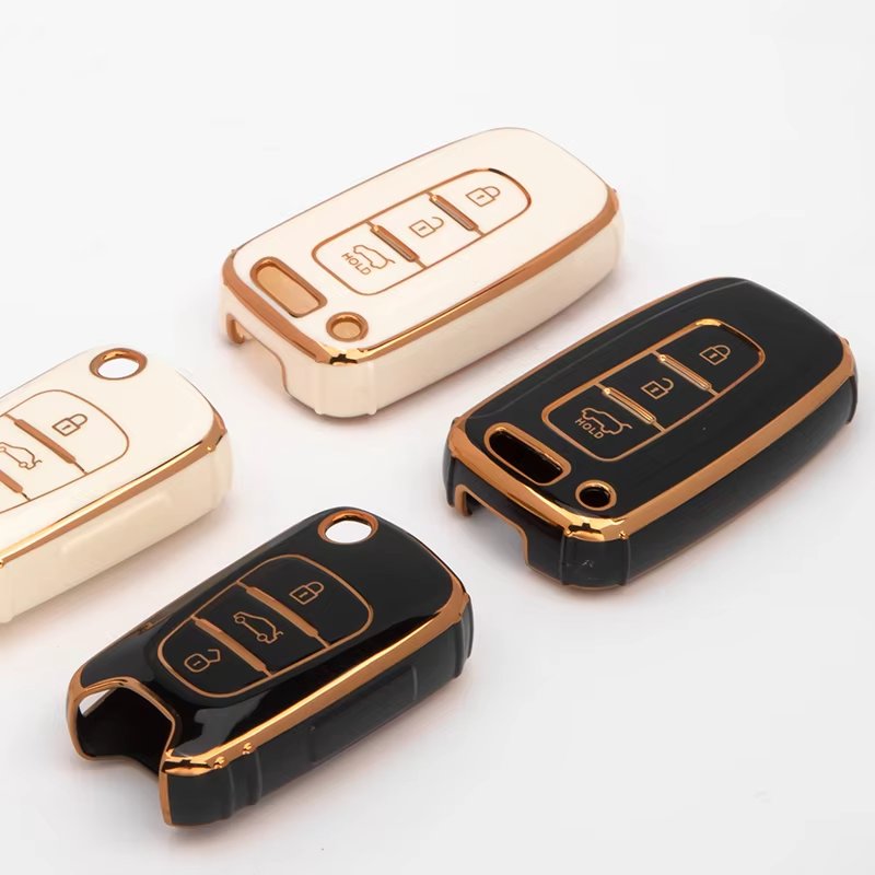 Shanshi mix model comfortable Wear-resisting For Hyundai waterproof Support Customized TPU Car Key Cover