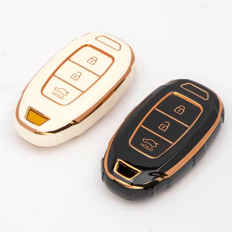 Shanshi mix model comfortable Wear-resisting For Hyundai waterproof Support Customized TPU Car Key Cover