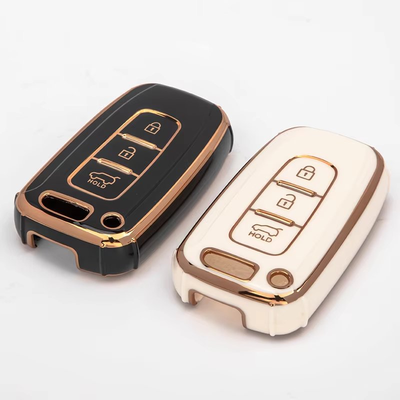 Shanshi mix model comfortable Wear-resisting For Hyundai waterproof Support Customized TPU Car Key Cover
