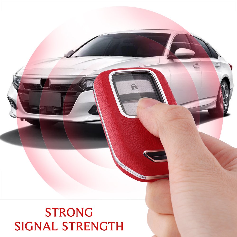 For Honda leather Key Fob Cover 2/3/4/5/6 button key shell fit for HONDA Crider/Accord/SPIRIOR/CRV/CIVIC/Accord Crosstour/FIT