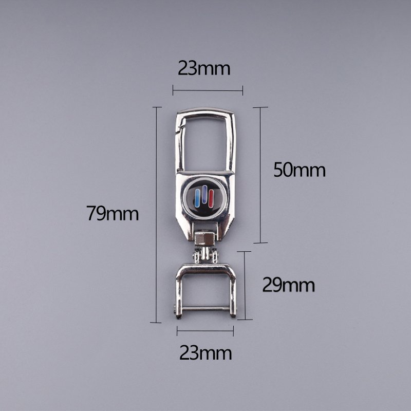 Fashion custom metal car brand key chain Car key chain accessories enamel car logo key chain Custom logo metal keychain
