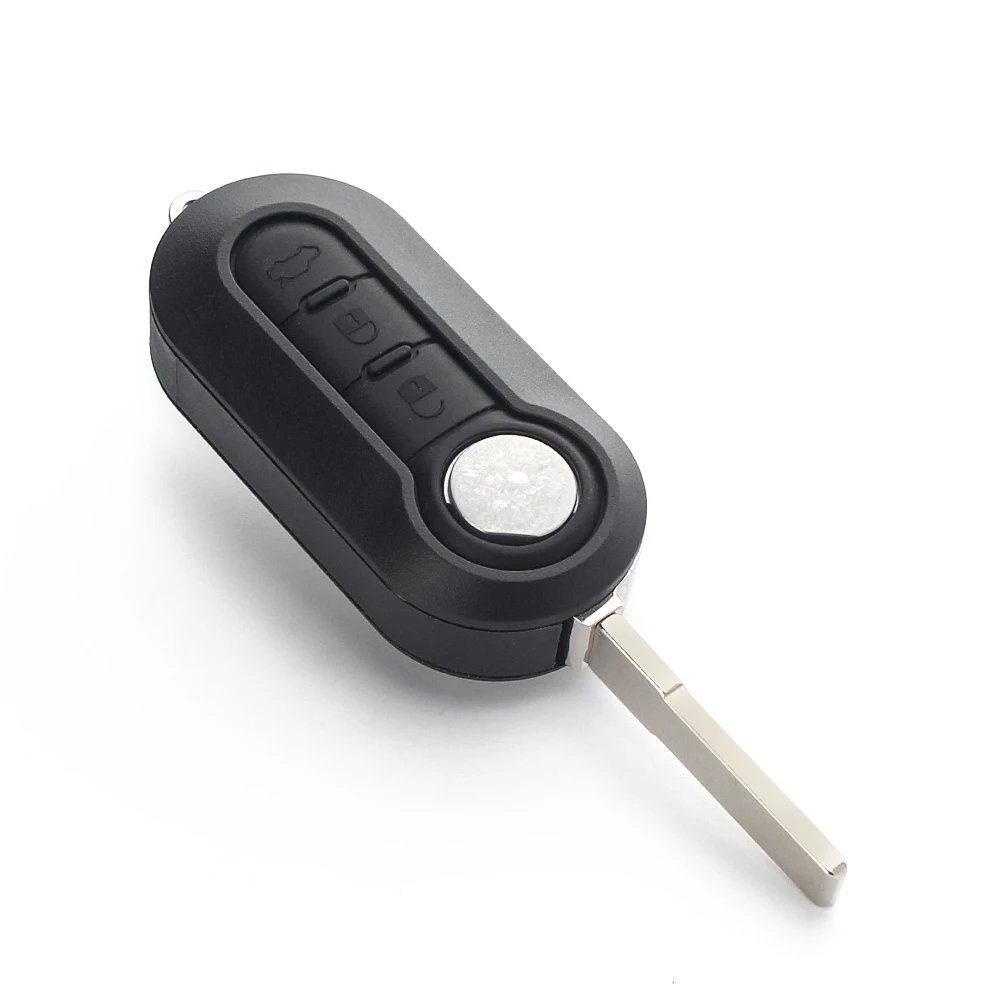 3 button Remote Car Key For Fiat 500 500L Punto Florino Doblo Qubo Punto Evo Grande Punto 433MHz Delphi BSI System