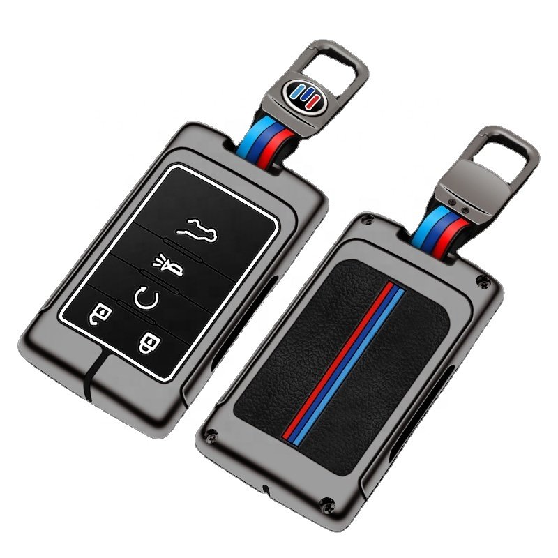 Wholesale Price 5-Button Silicone for Chevrolet Car Key Cover Zinic Alloy Key Accessories