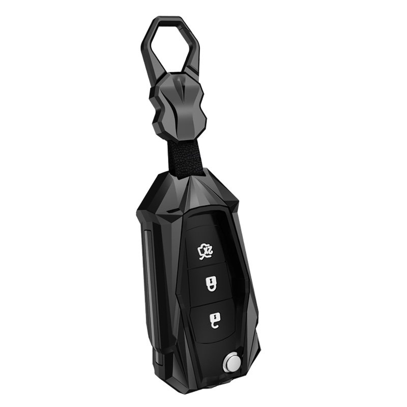 Car Remote Key Cover Protect Holder Zinc alloy Case Accessories Keychain Shell Bag for Ford car accessories 2022