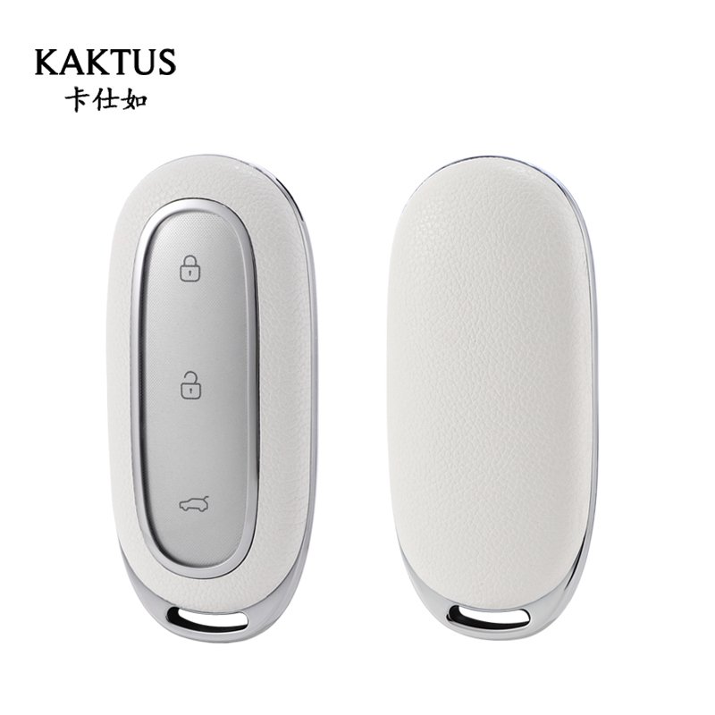 For LEADING IDEAL leather Key Fob Cover key shell fit for LEADING IDEAL L7/L9 car key cover case