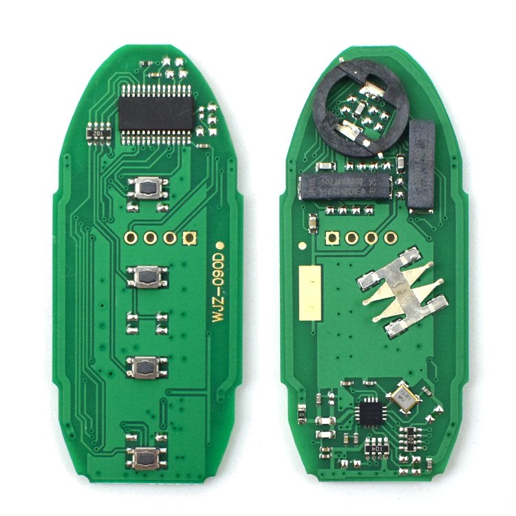 Topbest 4 buttons Smart Car Key 433.92MHz FSK PCF7953X 47CHIP for N-ISSAN Keyless FCC ID KR5S180144014 car key