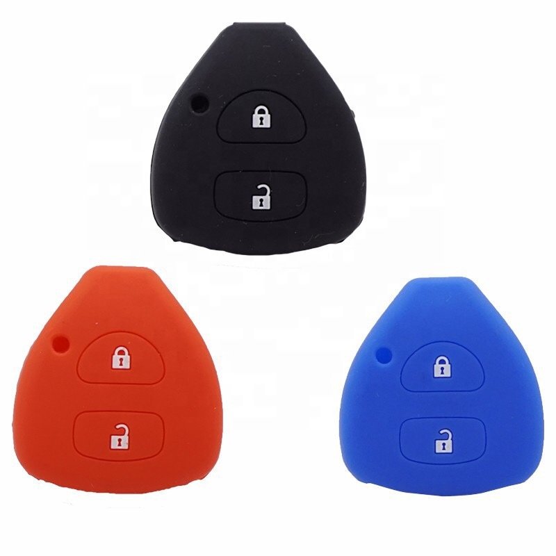 Case For Toyota Car Model Silicone Toyota Character Car Key Cover