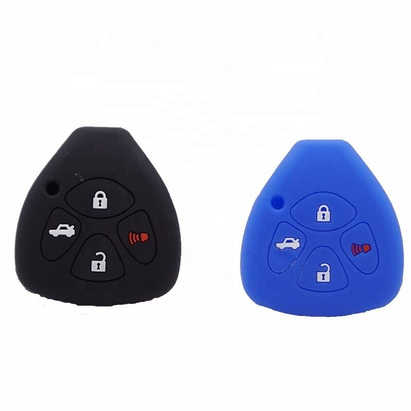 Case For Toyota Car Model Silicone Toyota Character Car Key Cover