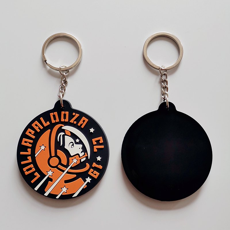 Promotional Pvc rubber keychains key ring custom Key ring accessories cute anime key rings pvc keychains