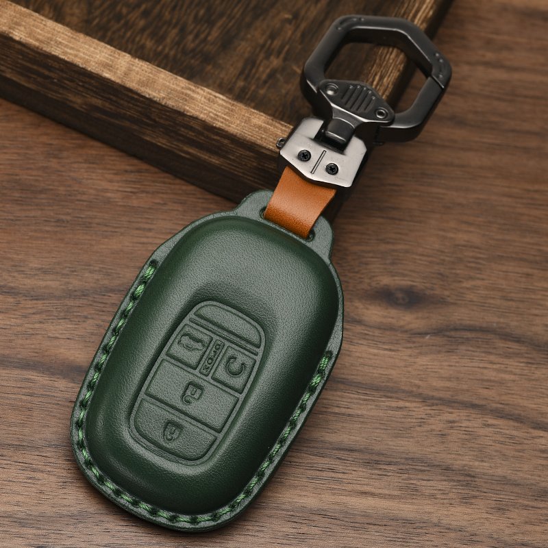 Suitable for Honda Key Case Civic Accord VEZEL CRV Hybrid Odyssey Car Leather Cover