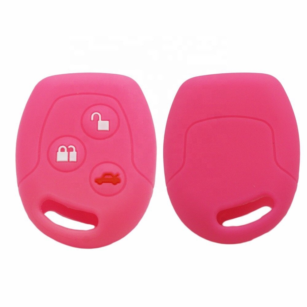 For Ford Silicone Competitive Price With Keychain Oem Low Price Cute Silicone Car Key Cover