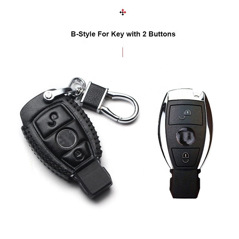 Wholesale Prices Durable Fob Genuine Leather Car Key Cover
