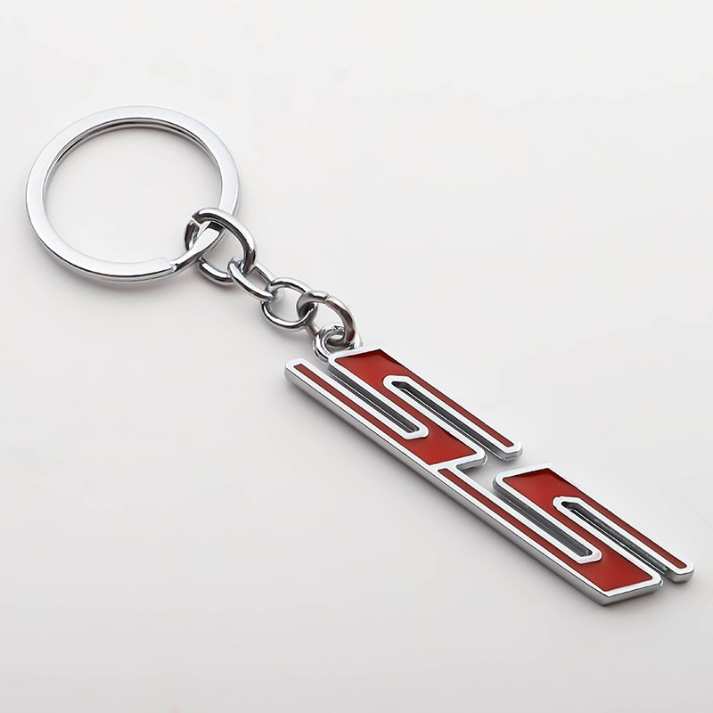 Wholesale Car Metal Keychain Auto Accessories GTR rts Key Ring Personality Creative Car Logo Car Metal Keychain