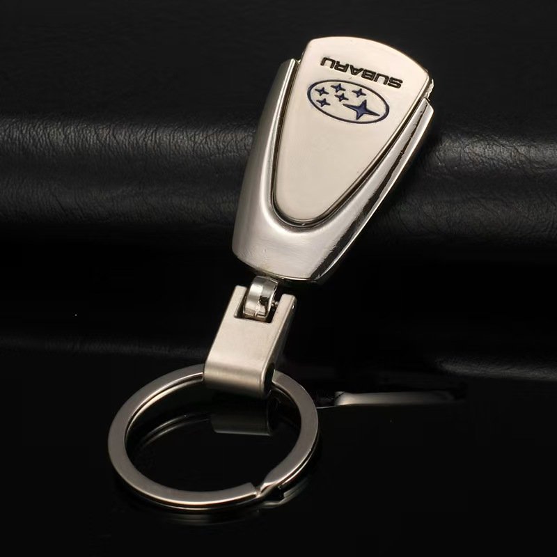car brand keychain zinc alloy keychain metal car keyholder