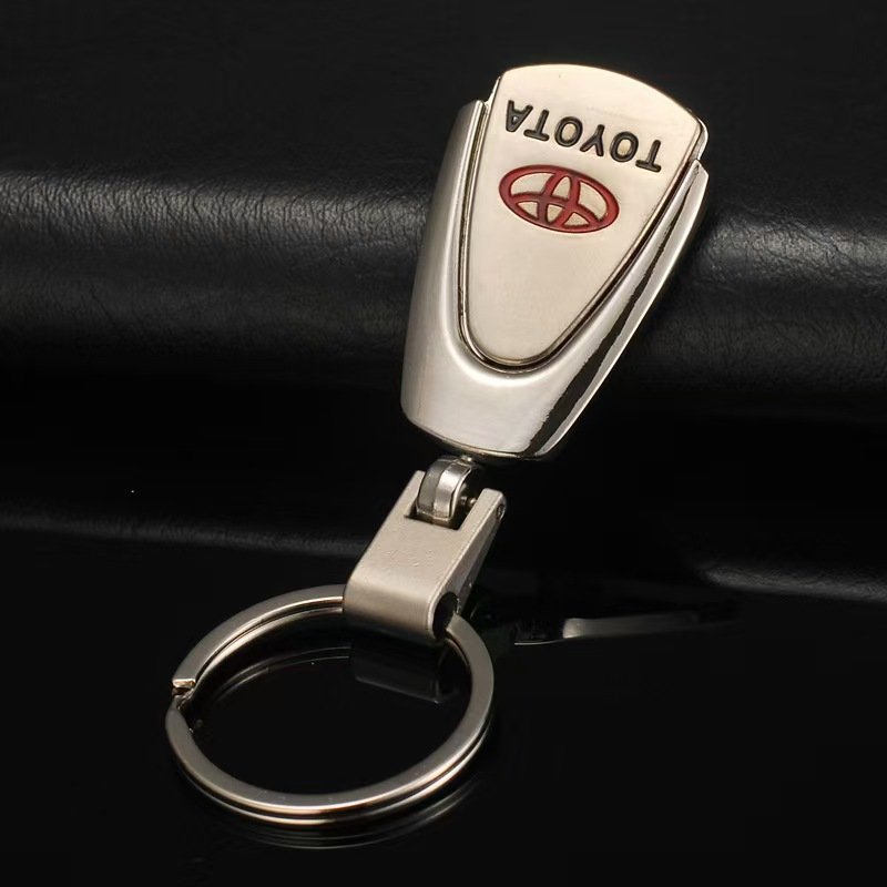 car brand keychain zinc alloy keychain metal car keyholder