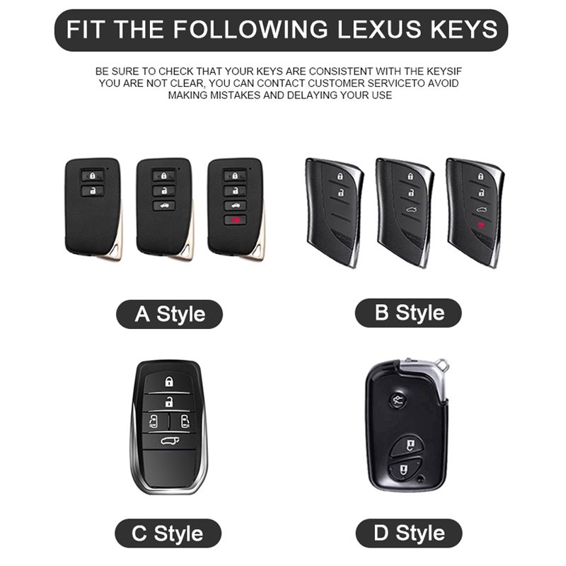 Suitable for Lexus LM300h car key cover 2020 protector shell automobile key fob case leather metal bag
