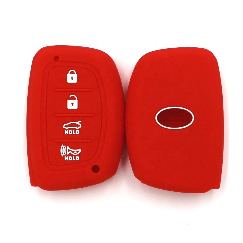 Amazon Top Seller Silicone Car Key Case For Hyundai Elantra Sonata Tucson i40 2014 2015 2016 2017 2018