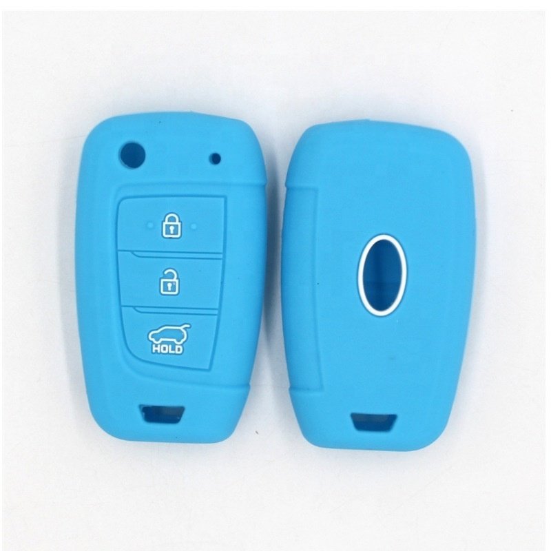 For Protective Hyundai Universal With Logo Mold Silicone Car Key Cover