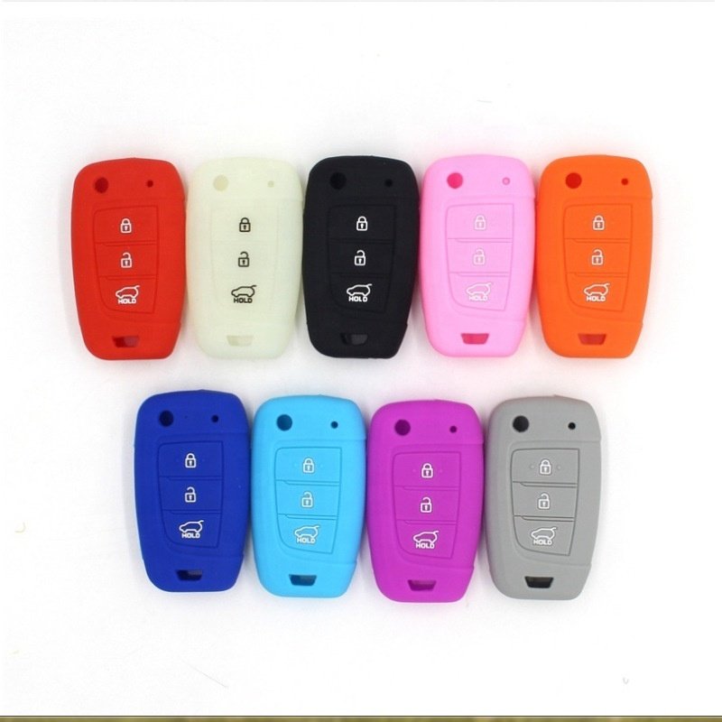 For Protective Hyundai Universal With Logo Mold Silicone Car Key Cover