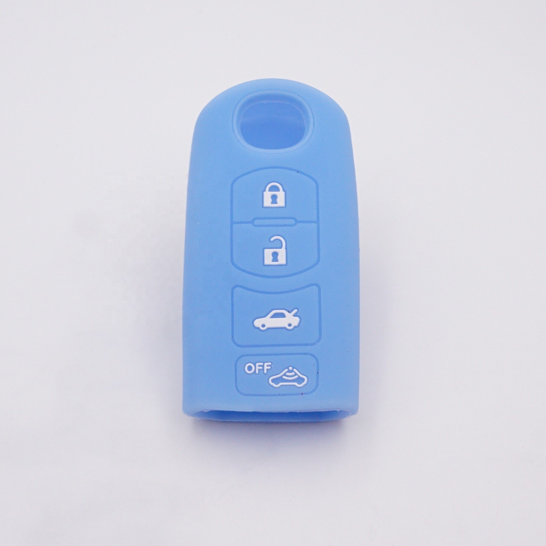 For Silicone Car Mazda Custom Car Remote Key Cover Soft Silicone New Innovations Good Price Smart Car Key Case