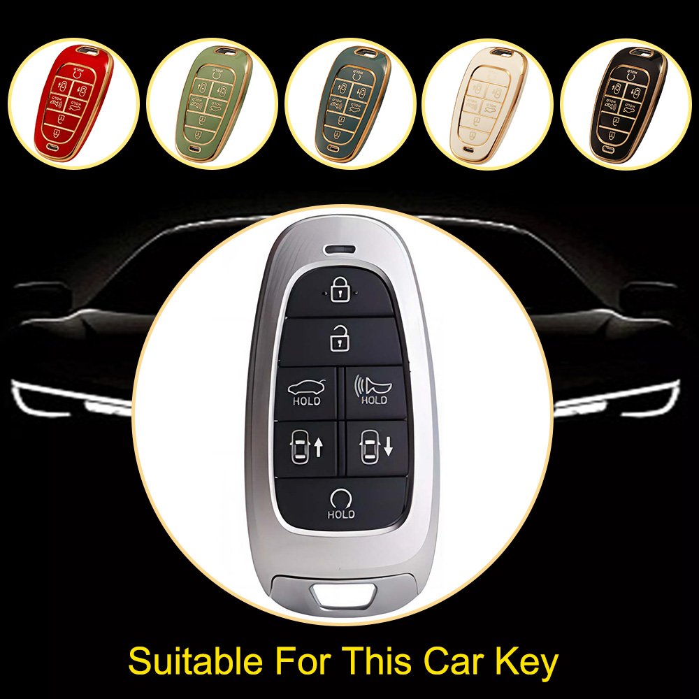 Innofit HYE4T1 TPU Car Key Cover Manufacturer Stock For Hyundai Sonata Tucson High Quality Hot Sale Auto Accessories