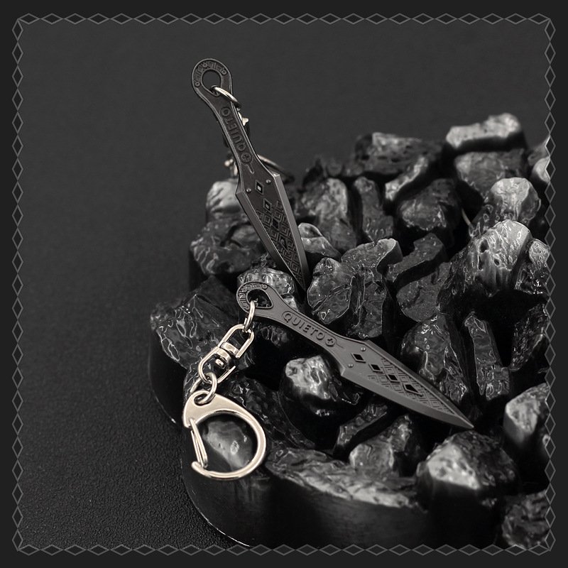 Game Apex Keychain Mini Weapon Model Metal Pendant Key Holder size 6cm