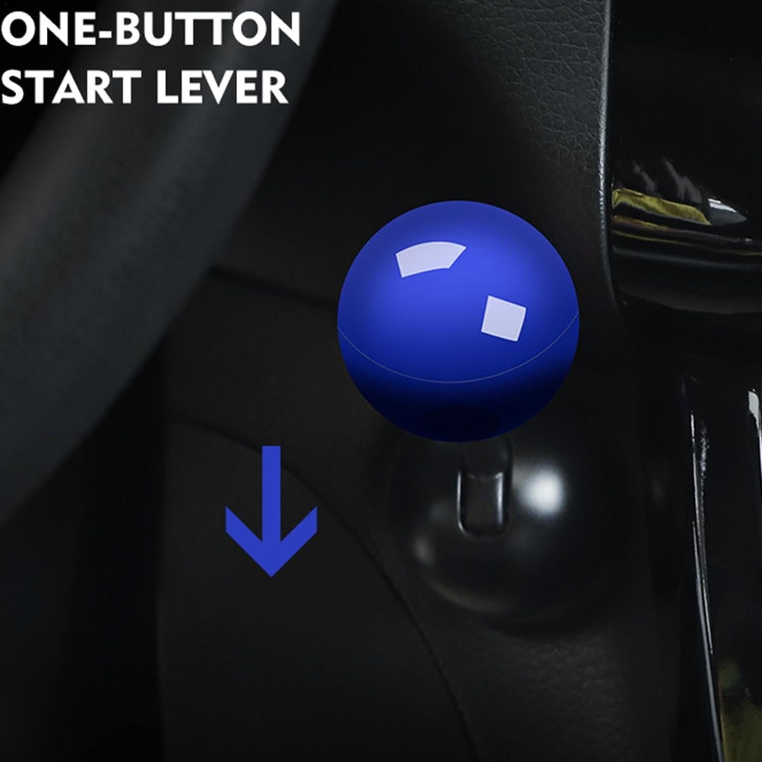 Interior Accessories Motorcycle Key Ignition Switch Protector Handbrake Rocker Joystick Car Engine Push Start Stop Button Cover