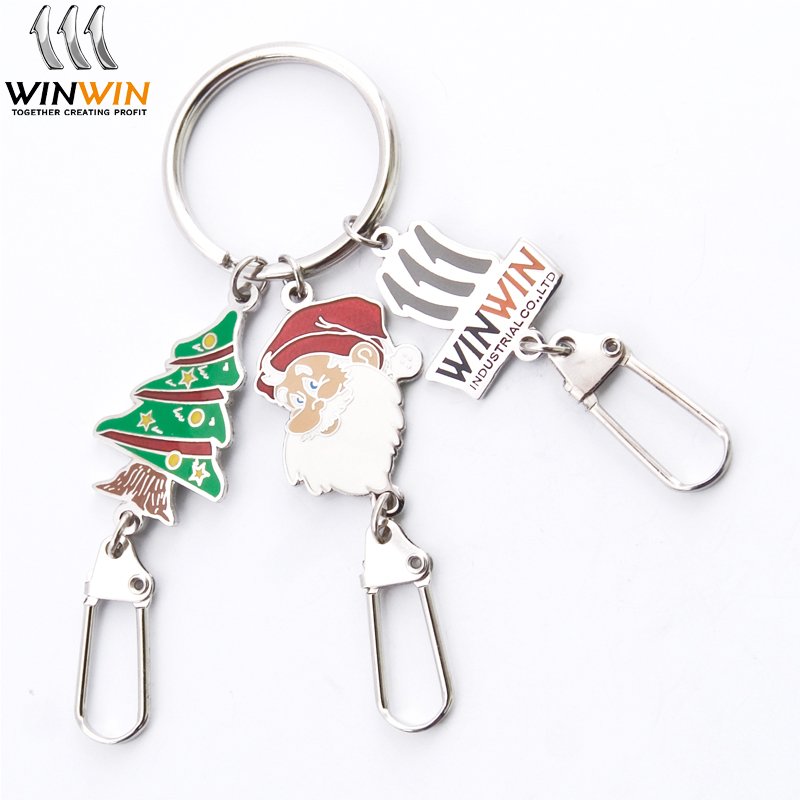China Manufacturers Car Accessories Key ring Custom Logo Metal Keychain Holder Enamel Key Chain