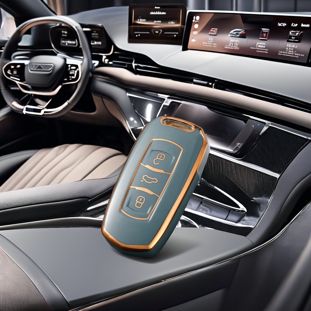 TPU Car Remote Key Case Cover for Geely Atlas Boyue NL3 EX7 Emgrand X7 SUV GT GC9 Protected Shell Fob Accessories Interior