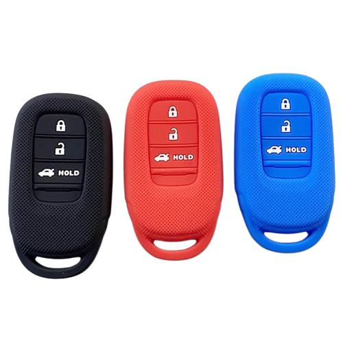 Car Remote Entry System 2025 Key Auto Accessories Silicone Car Key Cover Shell for HONDA Modelo
