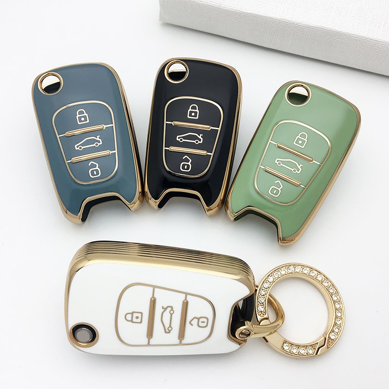HOT SEAL factory Price Car Key Covers Soft TPU Remote Control Factory Cheap Car Key Protect Case