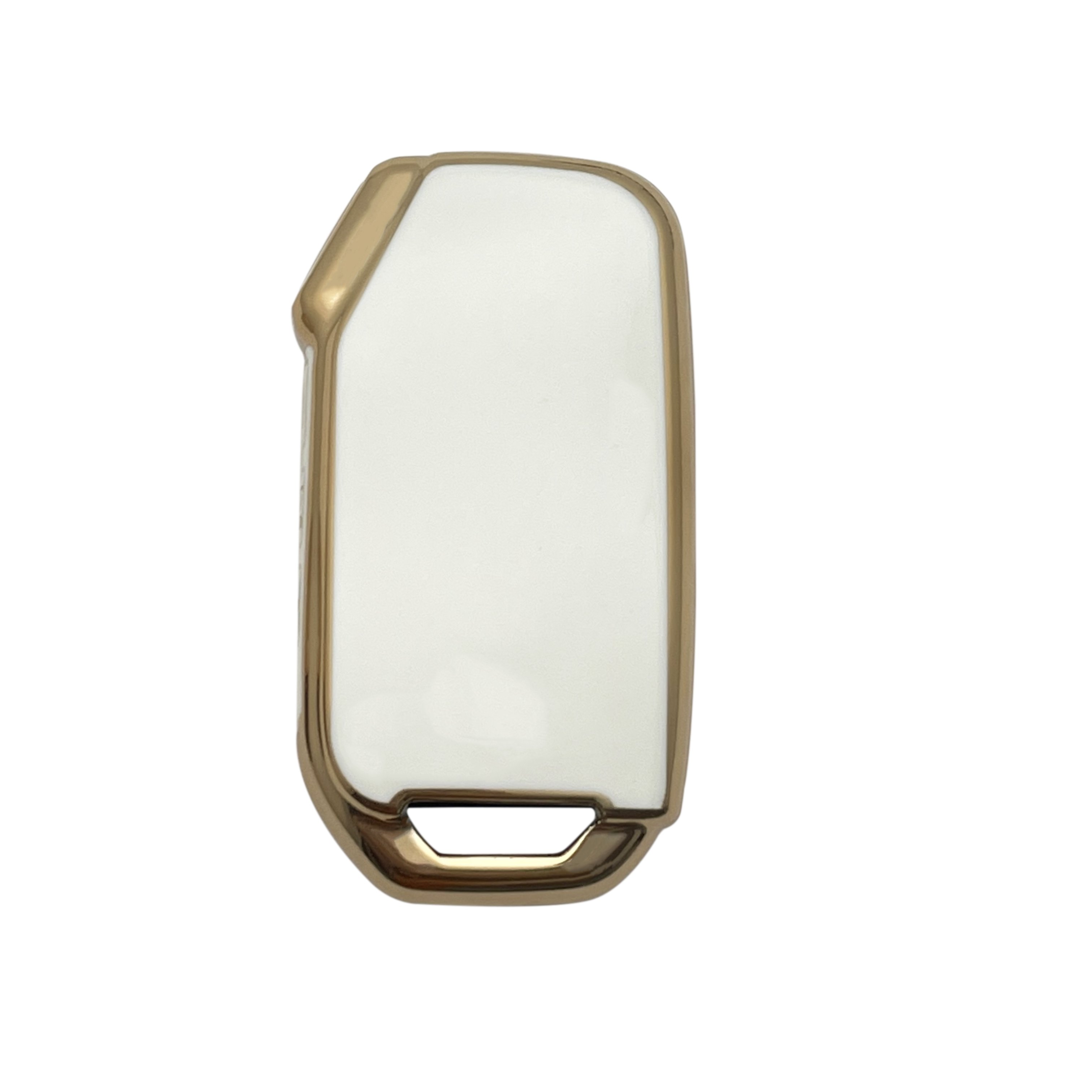 Automotive Accessories Interior Gold Edge TPU Car Key Case Protective Cover Suitable For KIA K3