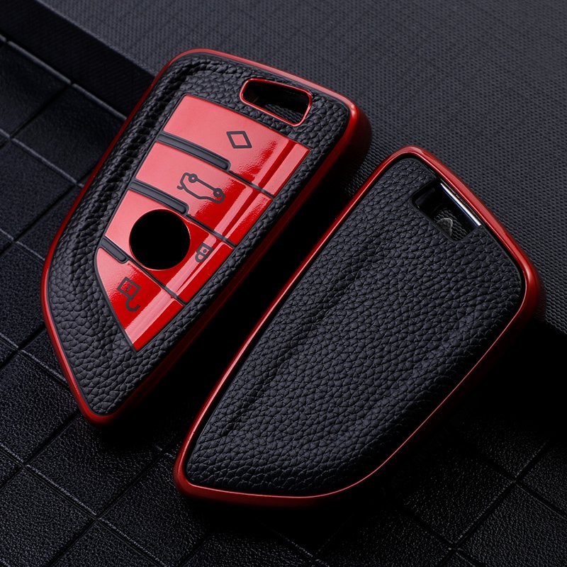 TPU Car Key Case for BMW 216i F46 X1 X2 X3 X5 X6 GT 2 5 6 7 Series 3 4 Buttons Smart Keyless Remote Control Fobs Protector Cover