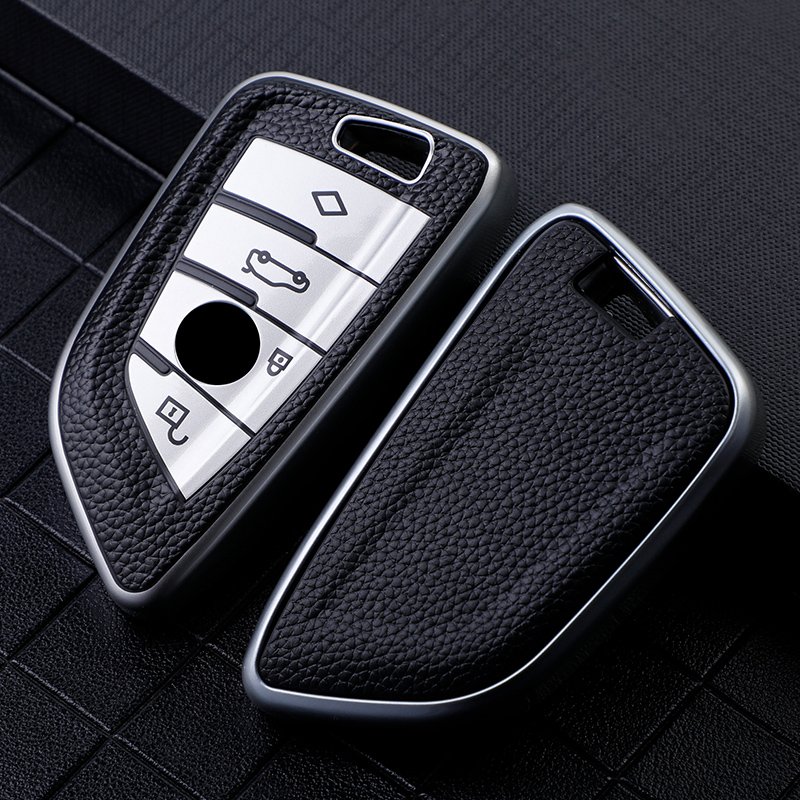 TPU Car Key Case for BMW 216i F46 X1 X2 X3 X5 X6 GT 2 5 6 7 Series 3 4 Buttons Smart Keyless Remote Control Fobs Protector Cover