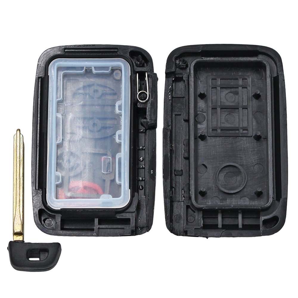 Car Key Case Keyless Smart Car Remote Key Fob Shell For Toyota Avalon Corolla Camry Prius RAV4 Highlander 4
