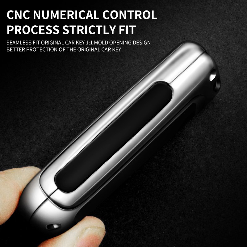 For Mitsubishi Xpander Outlander ASX Pajero Eclipse Cross Montero Zinc Alloy Leather Car Remote Key Case Cover Shell Accessories