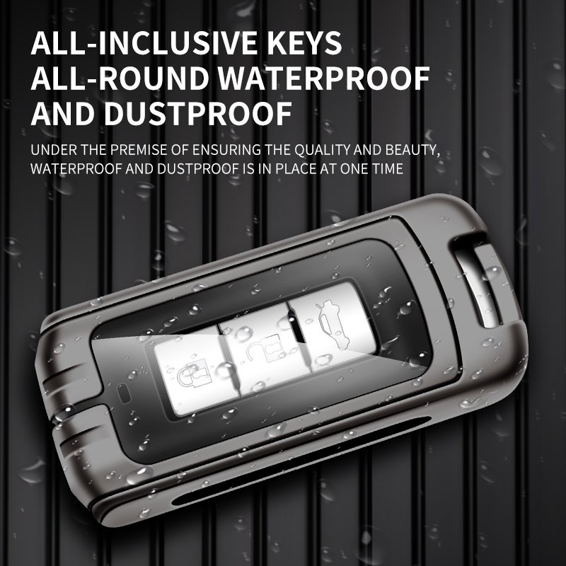 For Mitsubishi Xpander Outlander ASX Pajero Eclipse Cross Montero Zinc Alloy Leather Car Remote Key Case Cover Shell Accessories