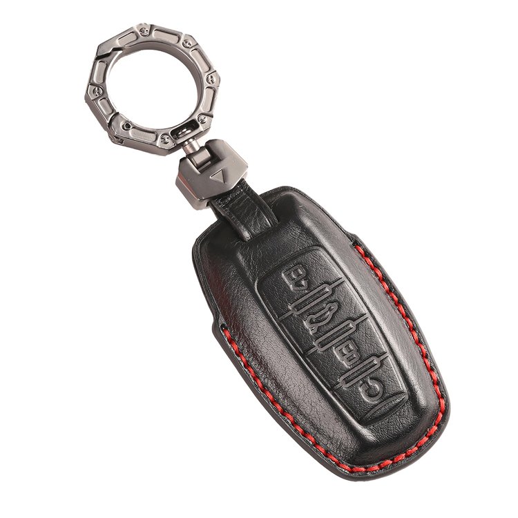 Handmade Genuine Leather Car Key Case Cover for Great Wall Haval Jolion 2022 H6 H7 F7X F7H H2S GMW Dargo Keychain Accessories