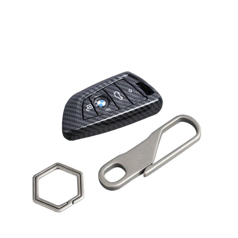 High-End Titaniumcar key chains Alloy Keychain key chain metal Lightweight Men'skey chain accessories Car Multi-Function Waist