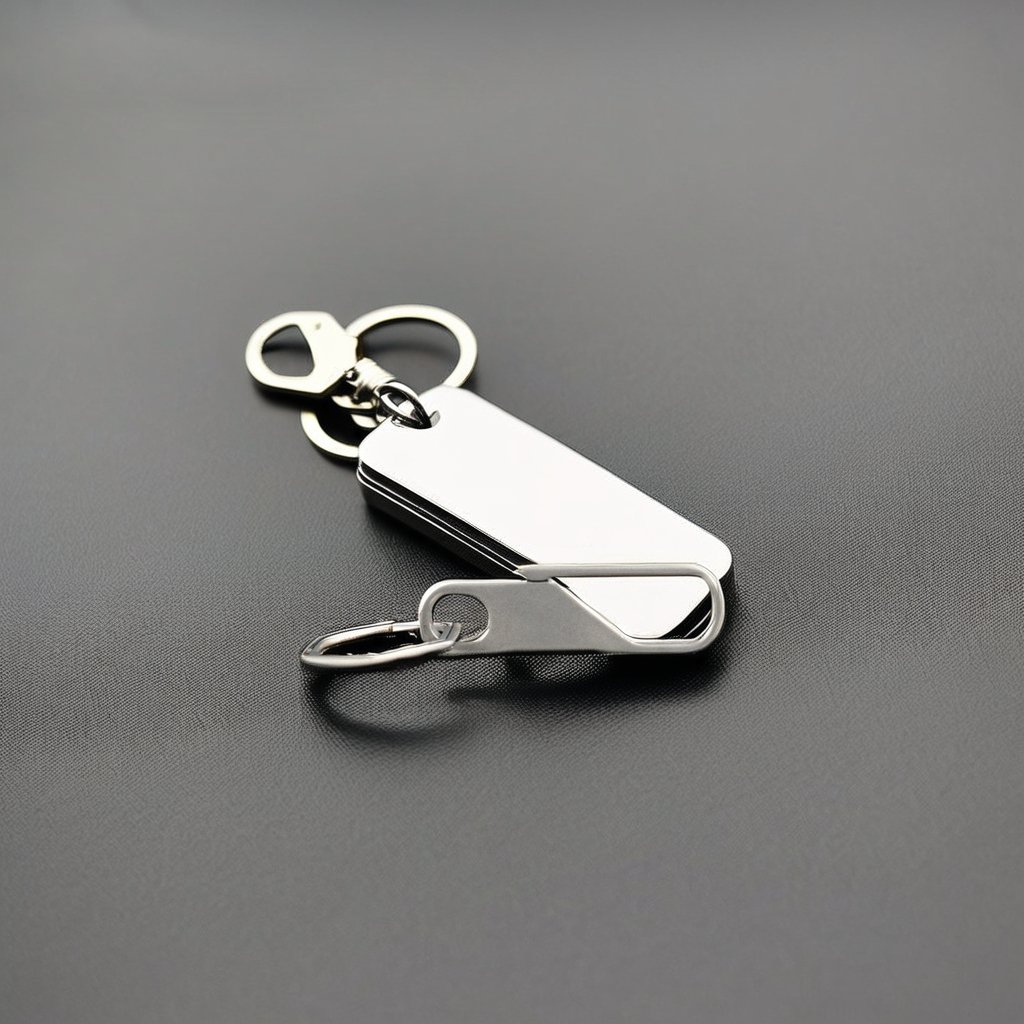 High-End Titaniumcar key chains Alloy Keychain key chain metal Lightweight Men'skey chain accessories Car Multi-Function Waist