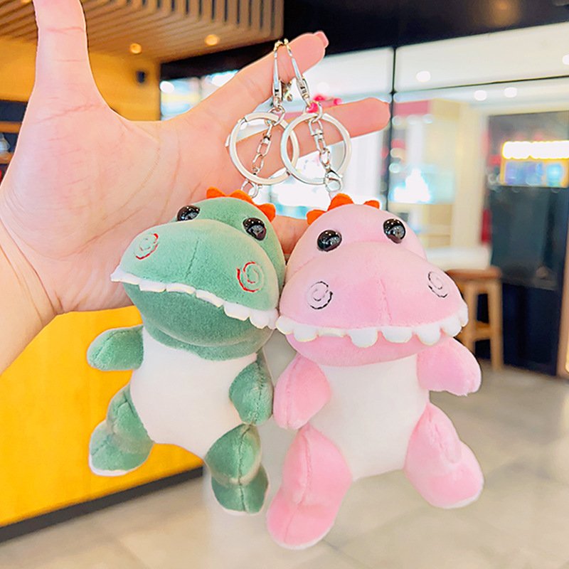 New Cute Caterpillar keychain Cartoon Plush Doll For Girls Bag Pendant Creative Car key chain Small Party Gift Wholesale