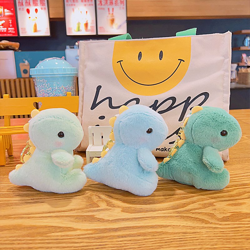 New Cute Caterpillar keychain Cartoon Plush Doll For Girls Bag Pendant Creative Car key chain Small Party Gift Wholesale