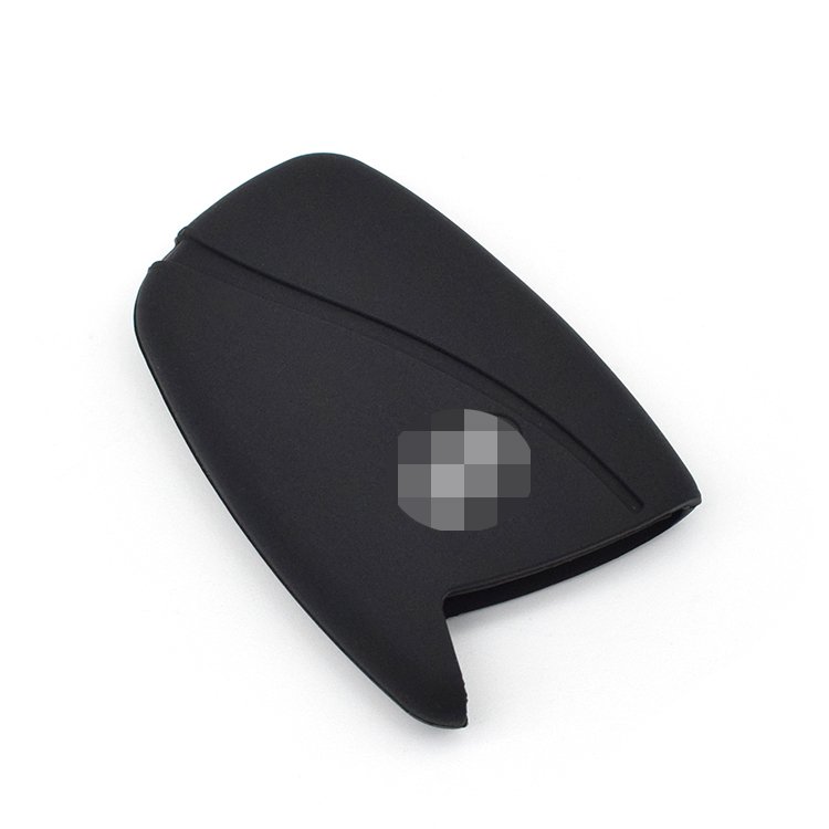 Wholesale Car Key Accessories Black Silicone Car Key Cases Protector Cover for H-yundai 4 Buttons