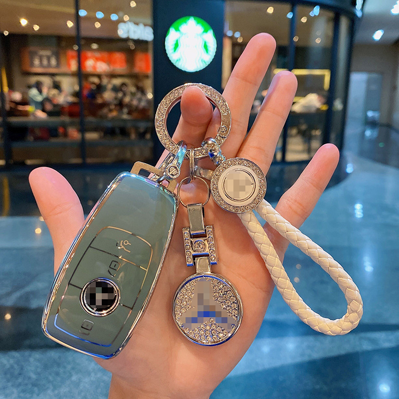 High Fashion TPU key cover case smart remote control 3 Button keychain protective For Porsche