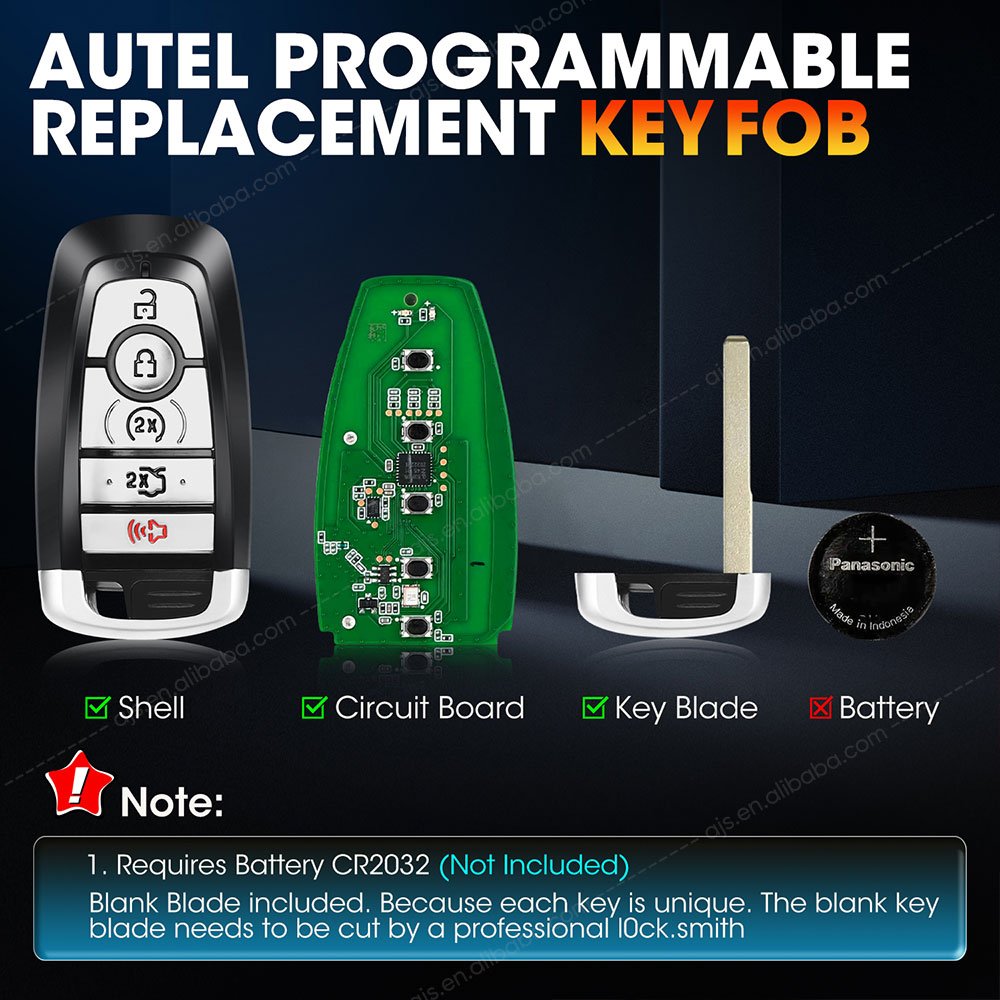 Autel IKEY Car Universal Smart Key Accessories Used with Altar MaxiIM KM100 IM508 IM608 Key Programming Copy Machine Tool