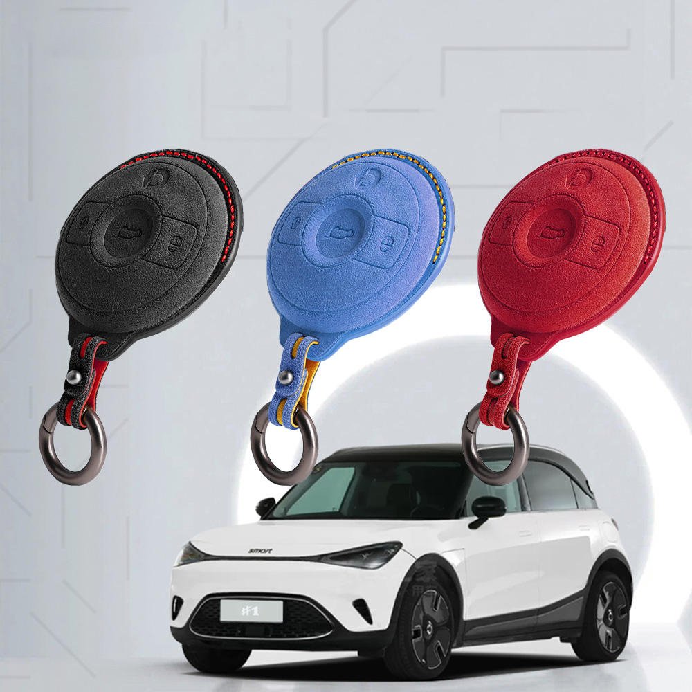 Factory Direct Car Key Case Bag for BENZ Smart 1 Key Sleeve for Interior Decoration and Protection Automotive Accessories
