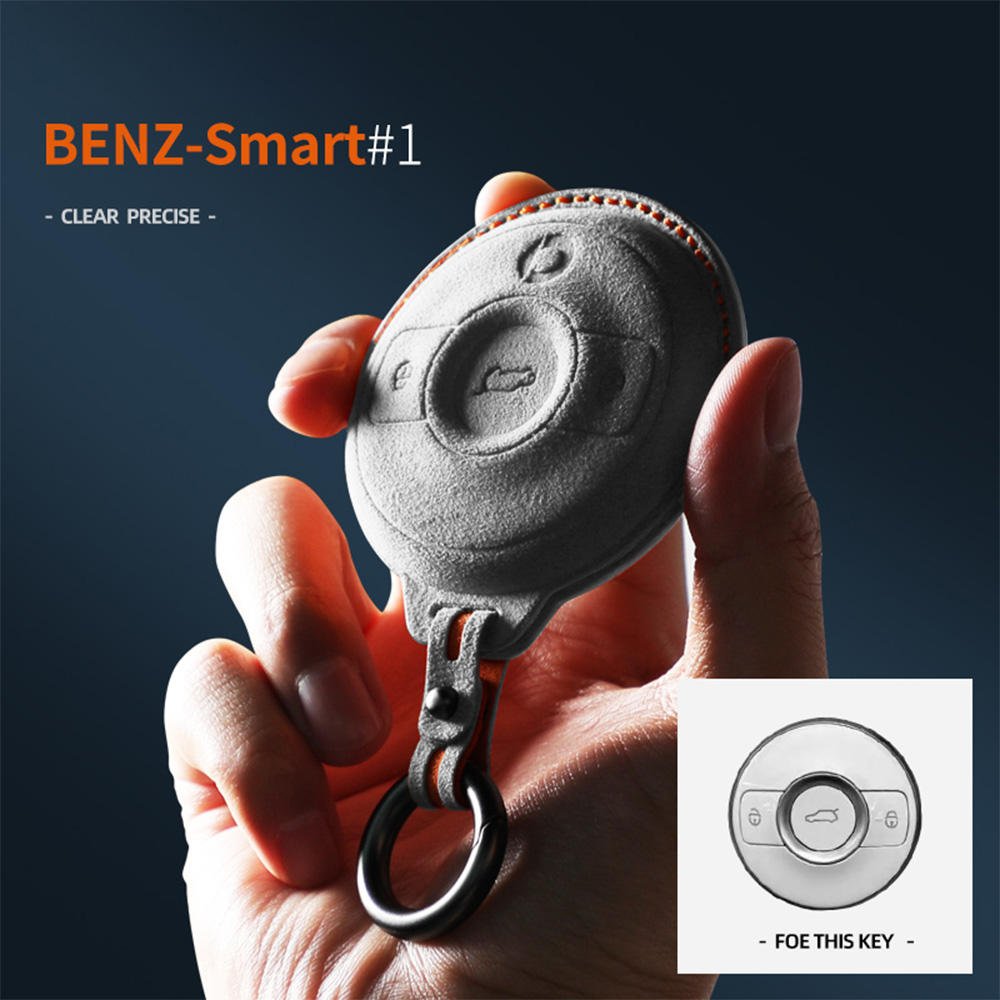 Factory Direct Car Key Case Bag for BENZ Smart 1 Key Sleeve for Interior Decoration and Protection Automotive Accessories