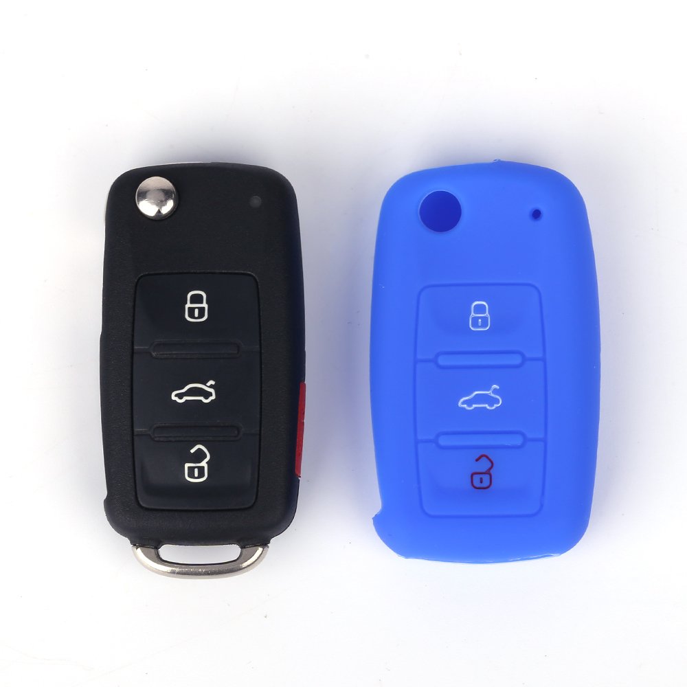 Opp Bag Package Car Key Cover with 3 Buttons Car Auto Accessories Car Key case