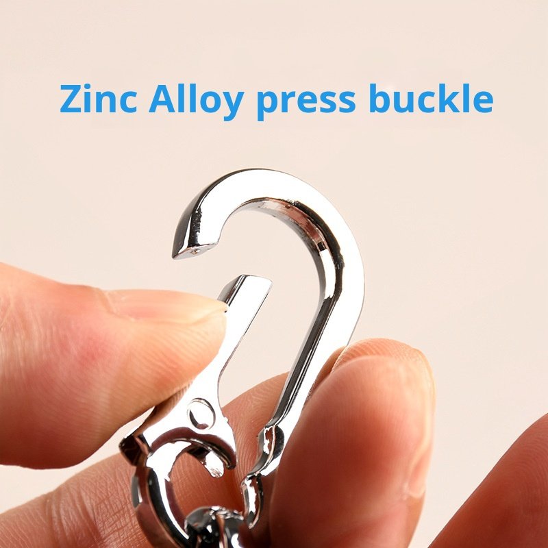 High Quality Colorful Blank Keychain PU Key Ring Customizable Pu Leather Car Key Chain