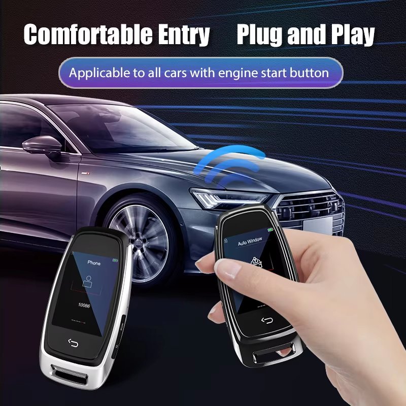 OEM Factory High-End Universal Automobile Vehicle OBD Keyless Entry System LCD Touch screen Smart Car Key Ford Toyota Bmw audi